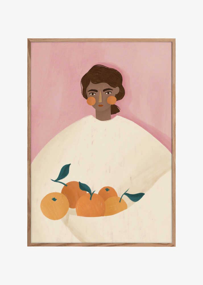 Die Frau mit den Orangen Bild
