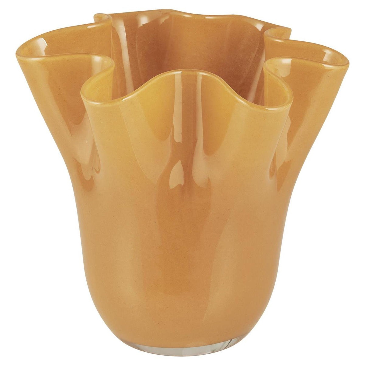Vase Glas Gold