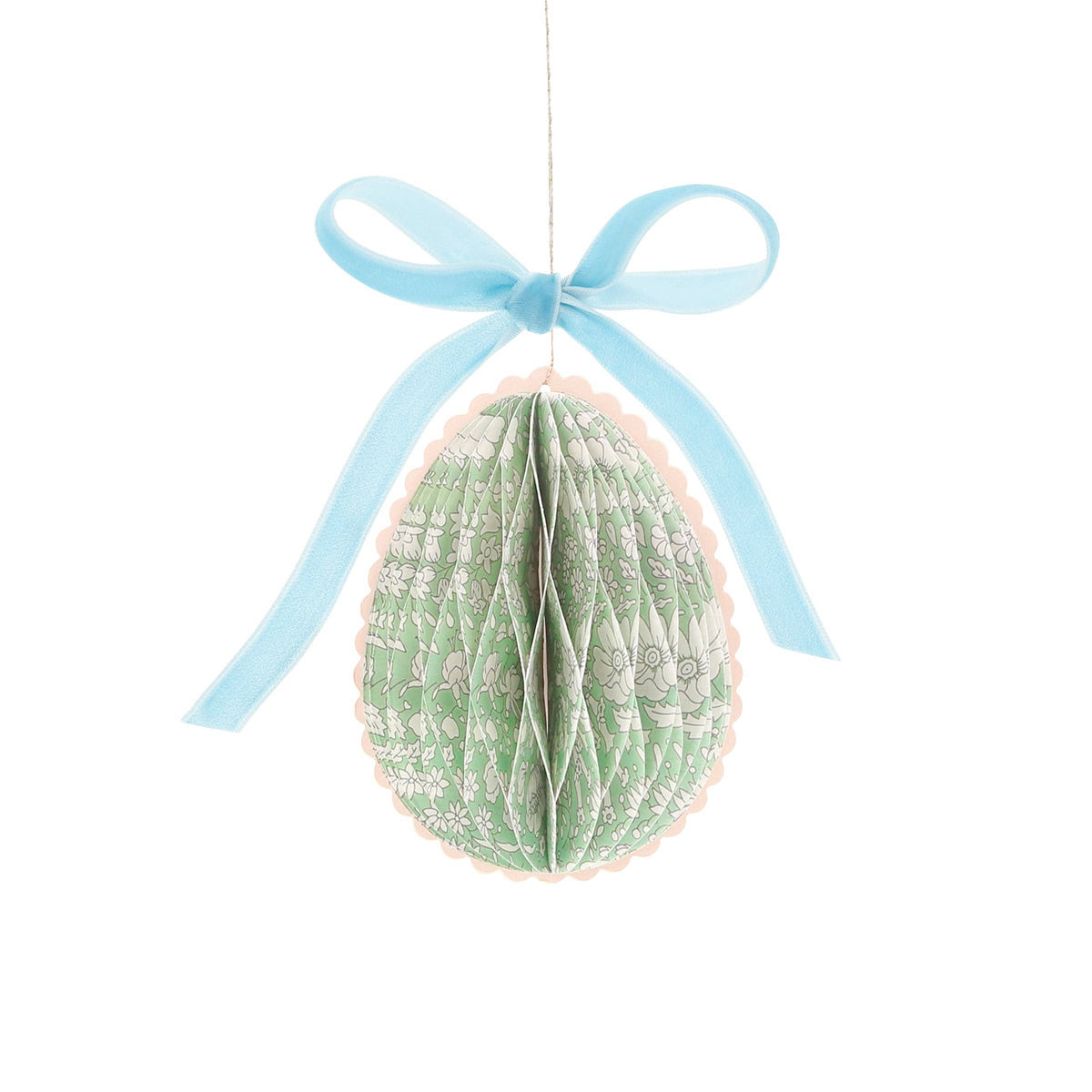 Meri Meri x Liberty Papier-Waben-Ei-Dekorationen 1 Pack ( 6 Stk. )