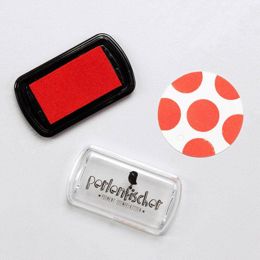 Stempelkissen | Rot mini