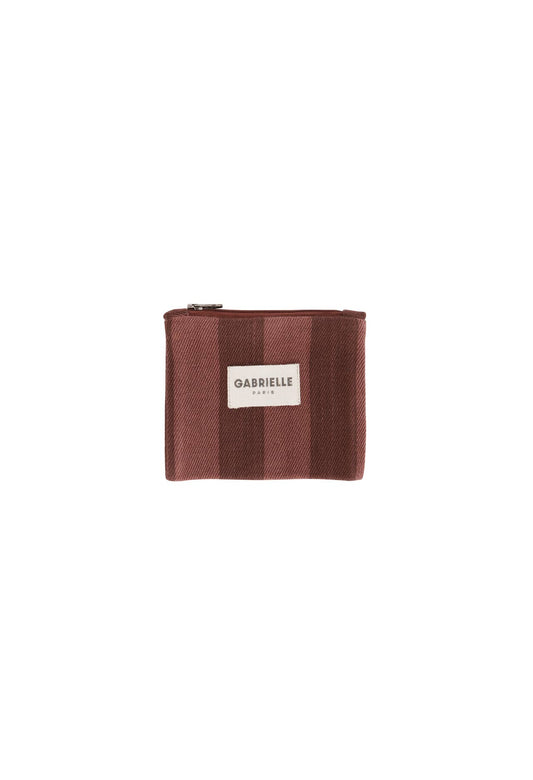 Portemonnaie aus Baumwolle – Saint‑Honoré‑Streifen