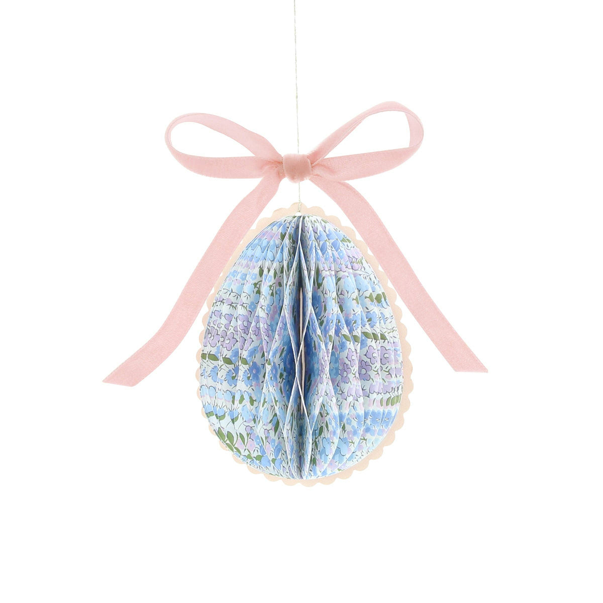 Meri Meri x Liberty Papier-Waben-Ei-Dekorationen 1 Pack ( 6 Stk. )