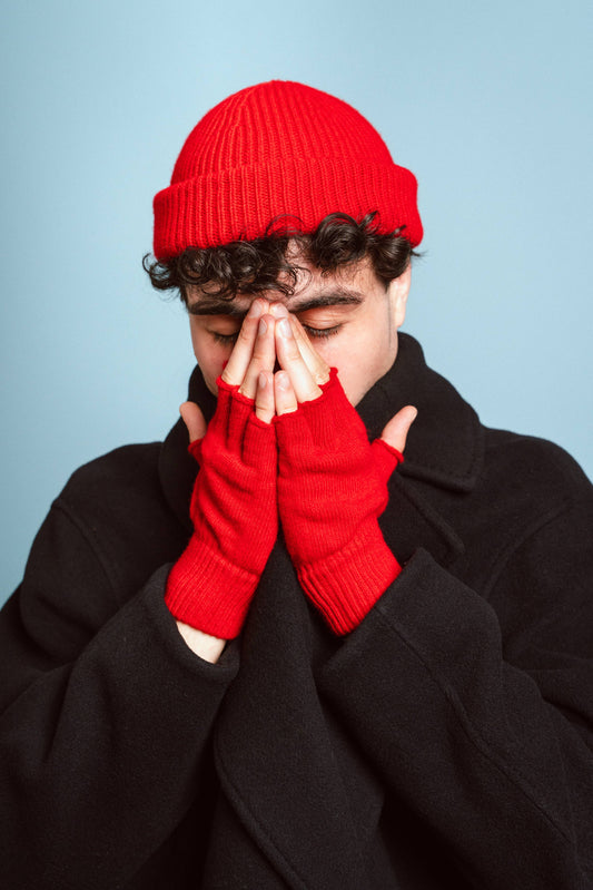 KLUE WOLLMÜTZE | Rot