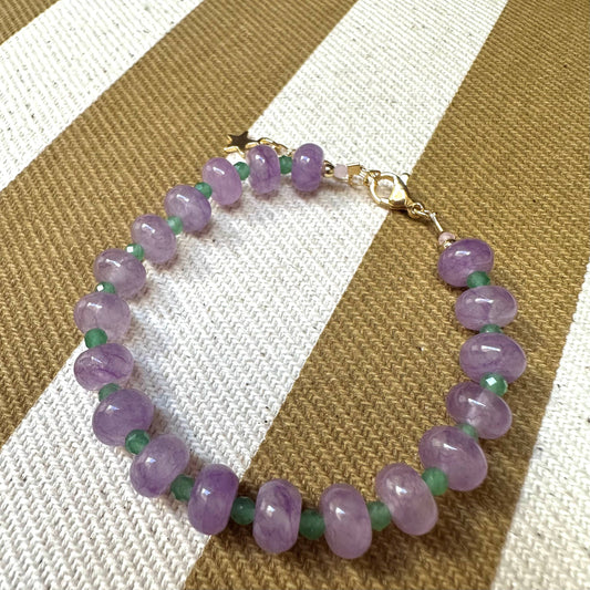 Armband Olympe - Hellviolett