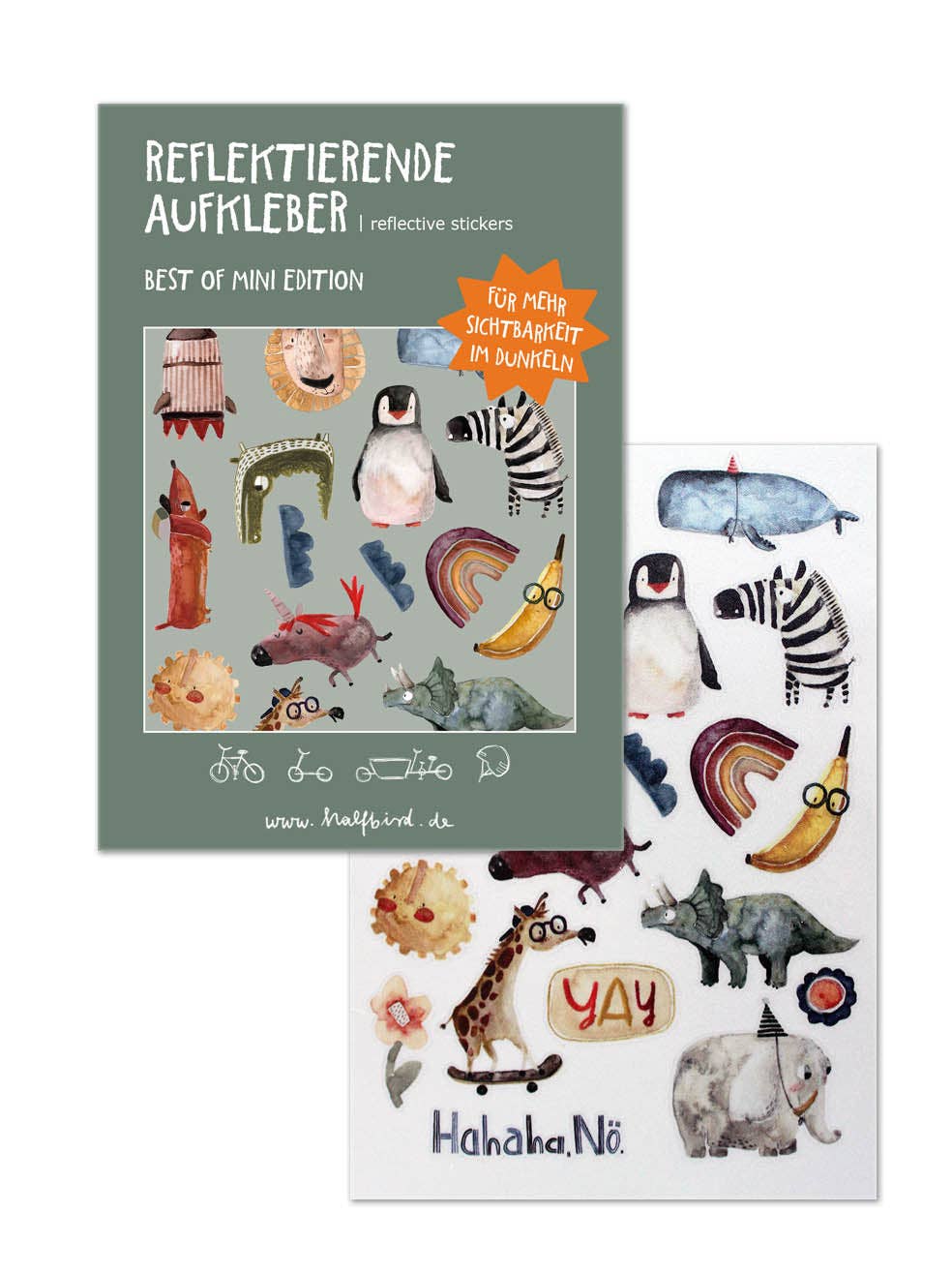 SET Reflektierende Aufkleber "MINI Edition"