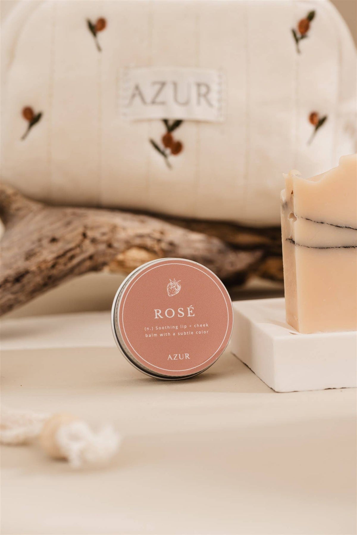 ROSÉ | Natürlicher Lippenbalsam | Lippen & Wangen