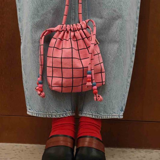 BILLIE SCHOOL CHECK FUNKY PINK TASCHE