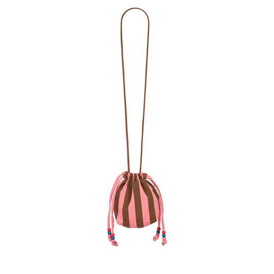 BILLIE-TASCHE STREIFEN FUNKY PINK / OLIVE