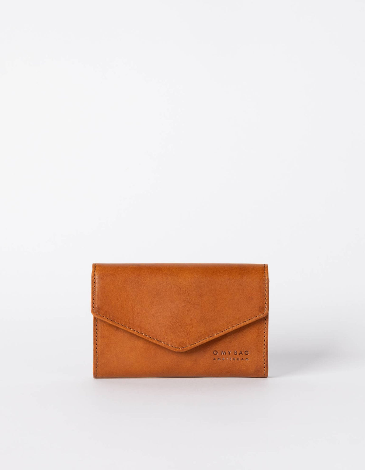 Leder Jo's Geldbörse - Klassisches Cognac-Leder