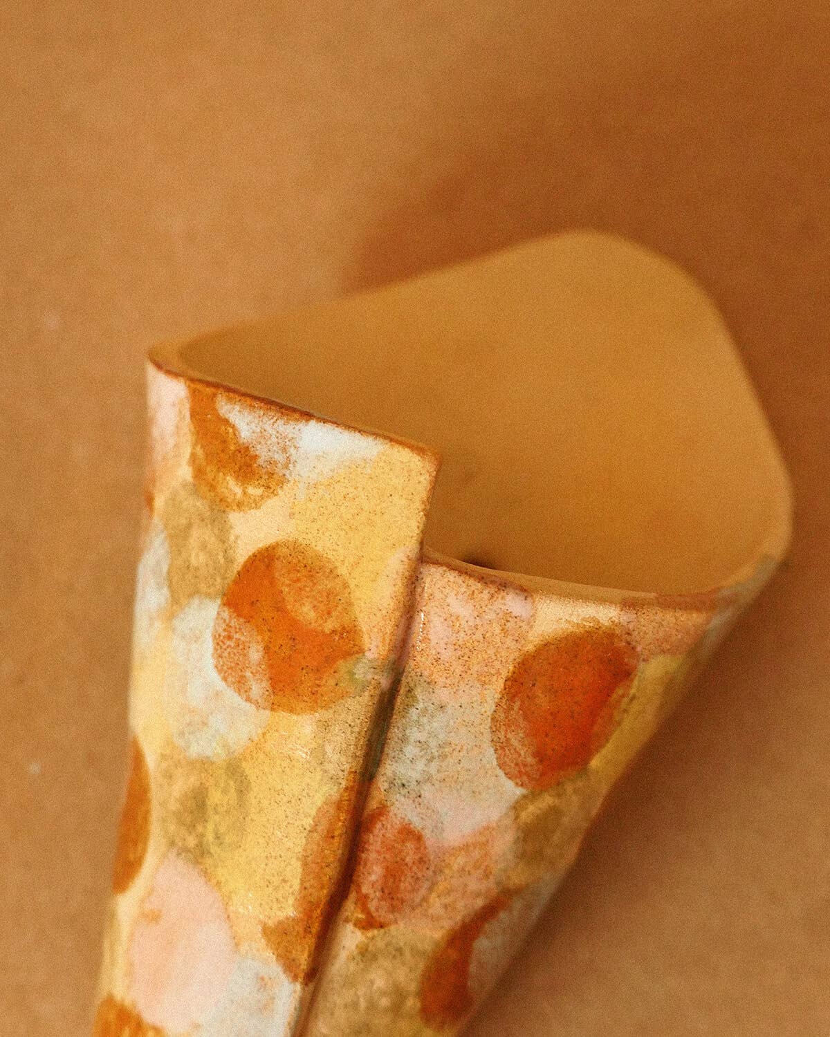 Wandvase Eistüte