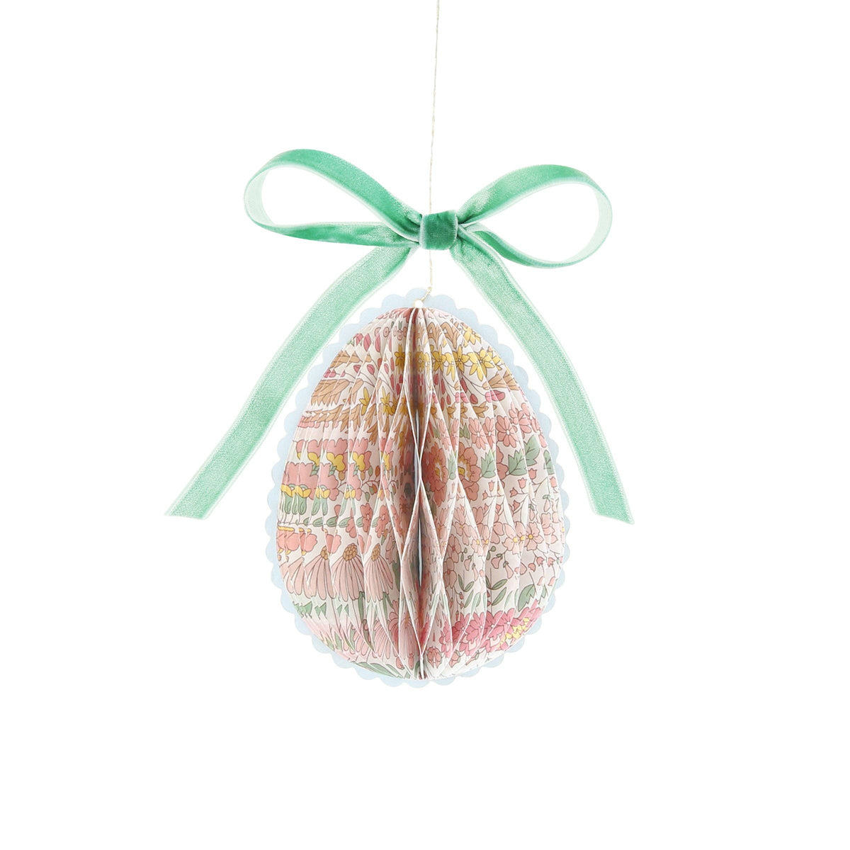 Meri Meri x Liberty Papier-Waben-Ei-Dekorationen 1 Pack ( 6 Stk. )