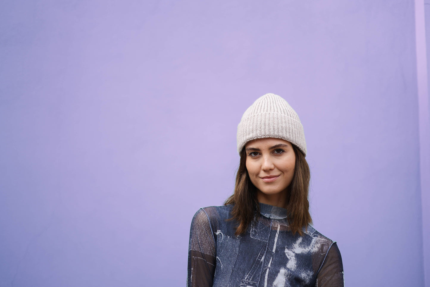 KLUE Soft Beanie in Beige – Weiche, nachhaltige Mütze aus recyceltem Acryl