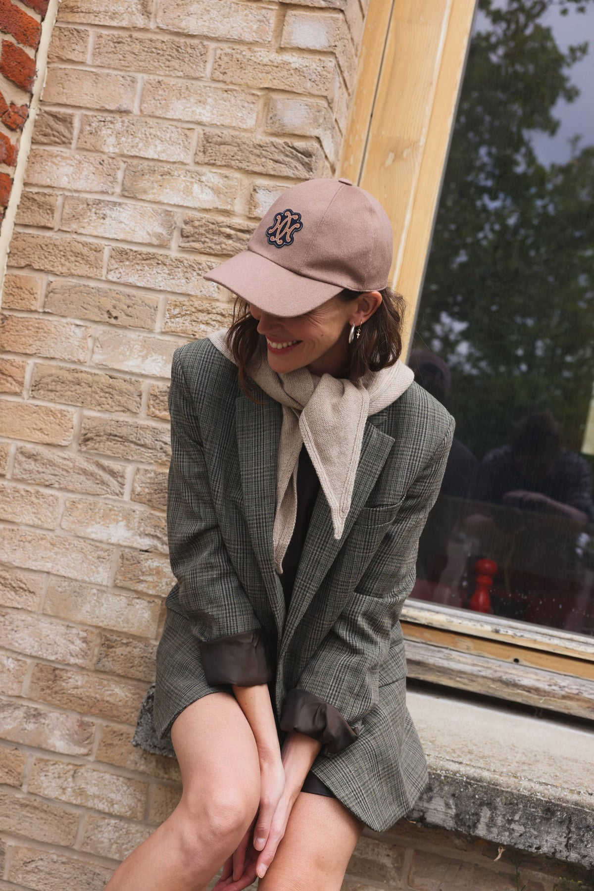 Schal Colette Beige meliert