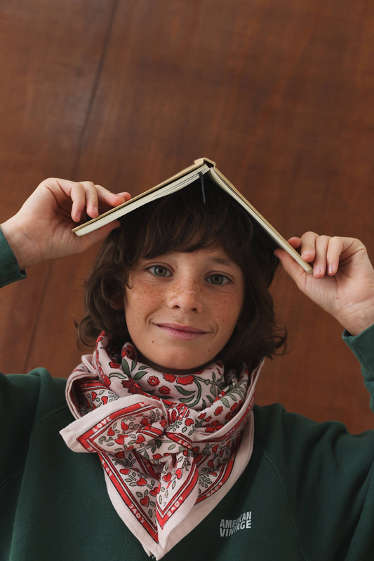 Schal für Erwachsene Amma Kirsche