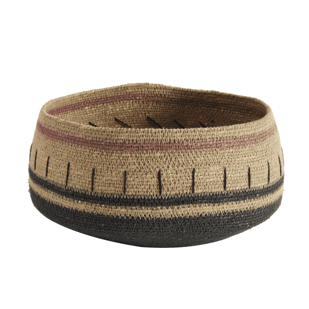Korb - Natürliches Flieder - 27 x 14 cm