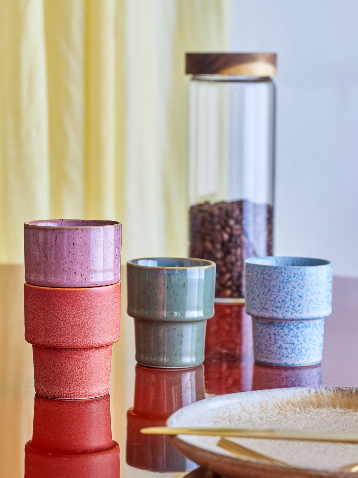 Ewan Espressotasse, Bunt, Steingut