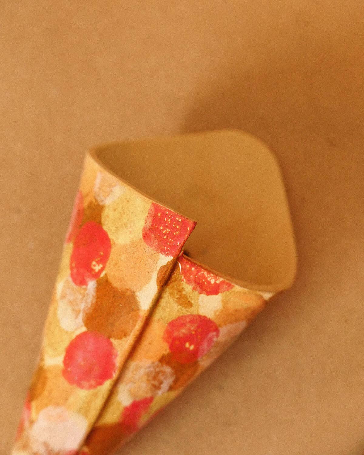 Wandvase Eistüte