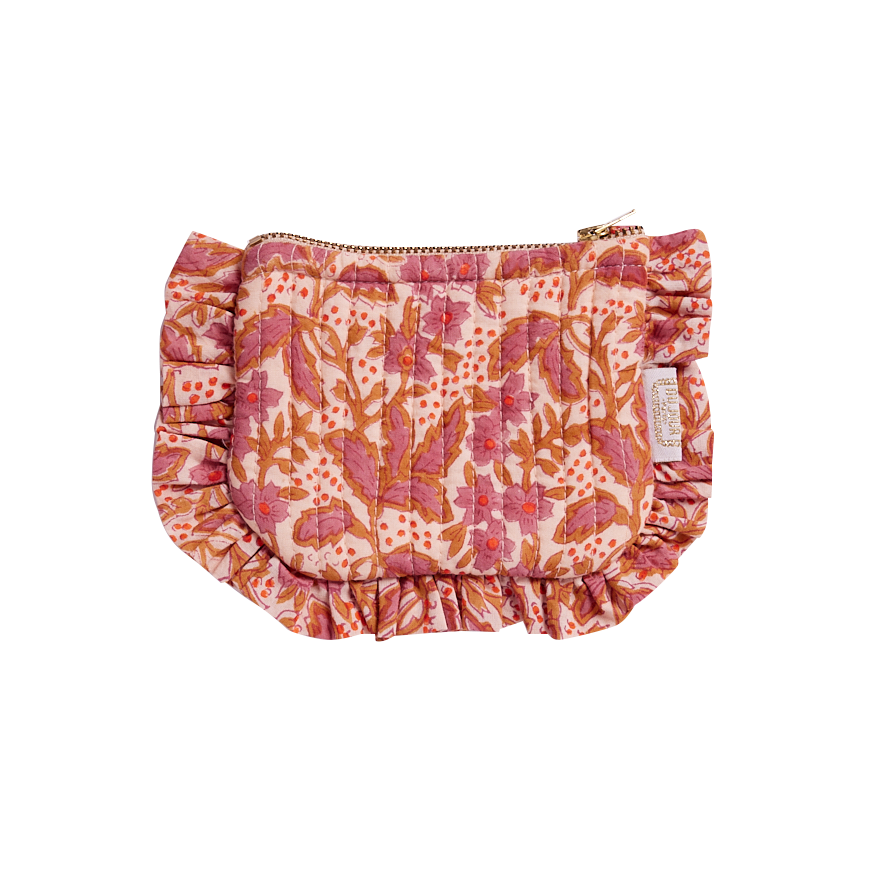 Kleine Clutch mit Rüschen - Nalini Rose