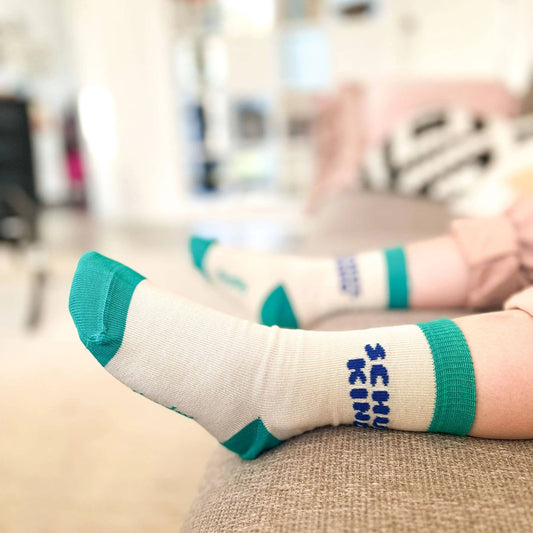 Schulkind-Socken | blau