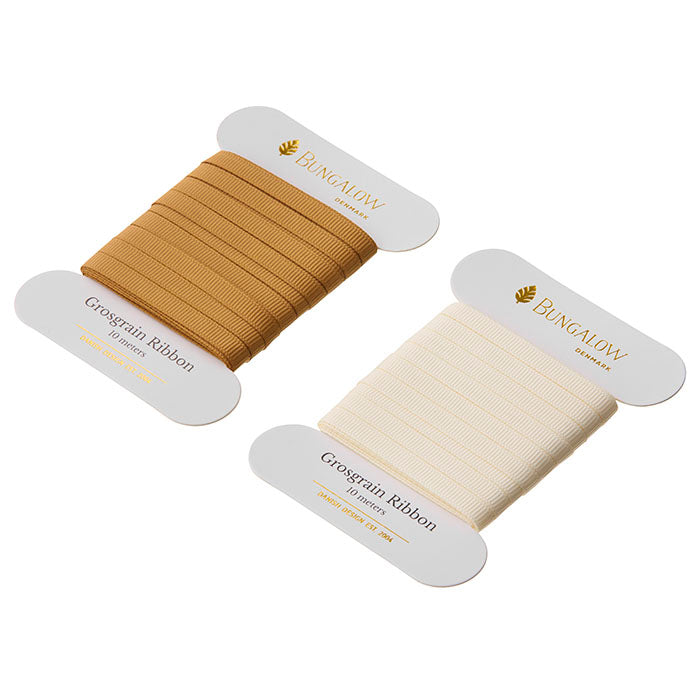 Ribbon Grosgrain 6mm Cashmere S/2pcs