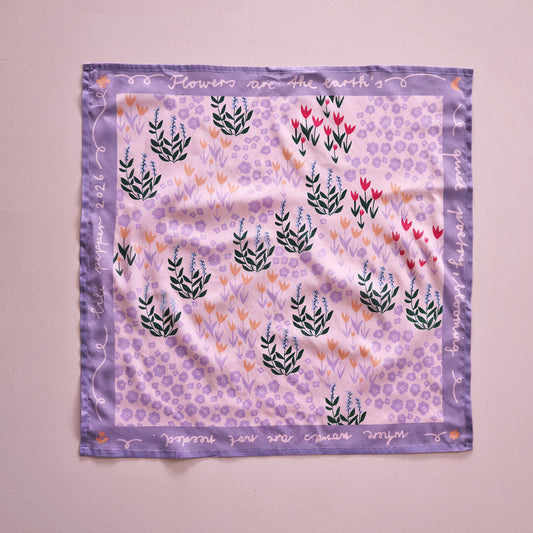 Foulard *Flowers* Tuch