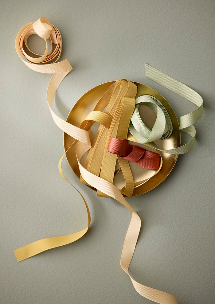 Ribbon Grosgrain 16mm Dijon S/3pcs