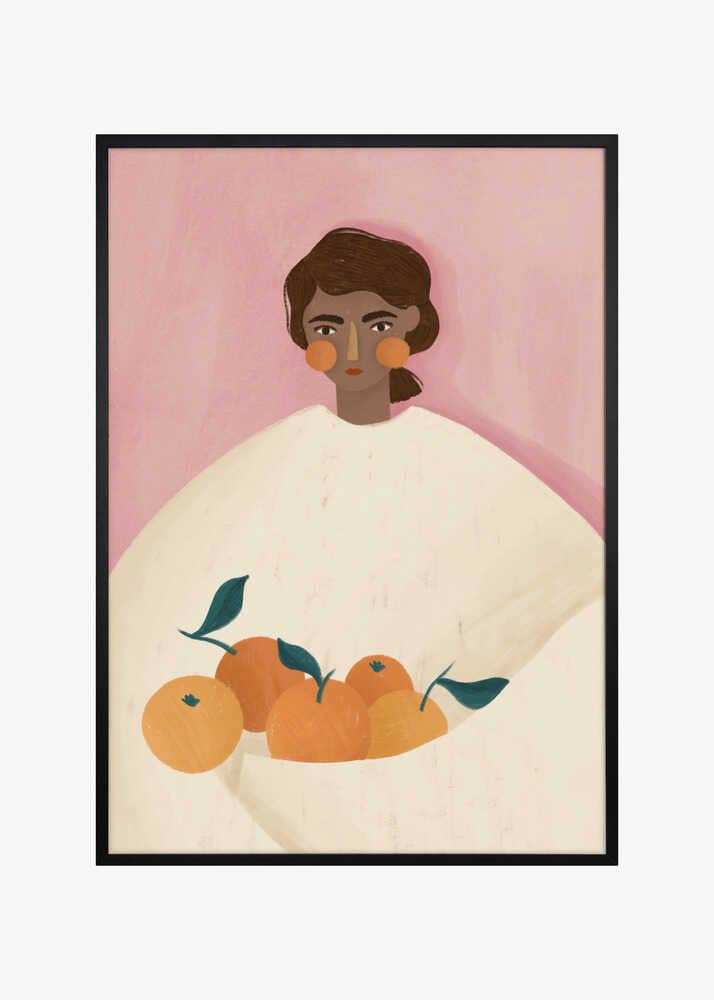 Die Frau mit den Orangen Bild