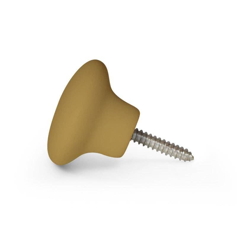 Knauf Mini - Matt - Mustard Solid