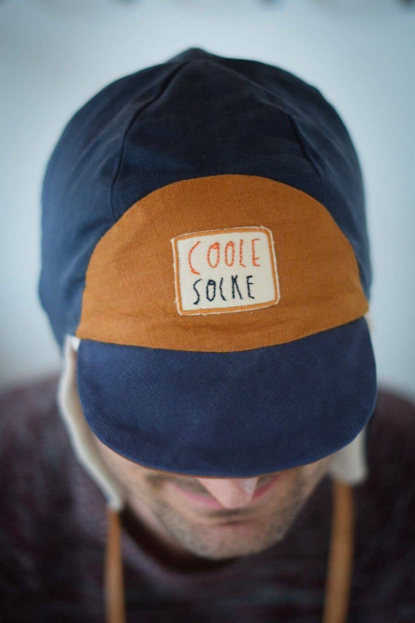 Aufnäher "coole Socke" | Bügelflicken