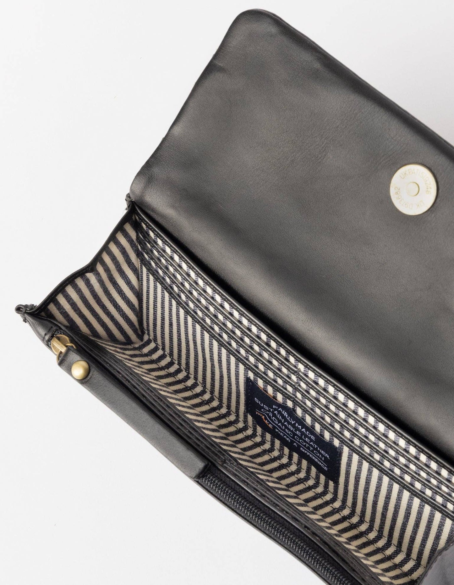 Pau's Tasche - Schwarzes Klassisches Geflochtenes Leder
