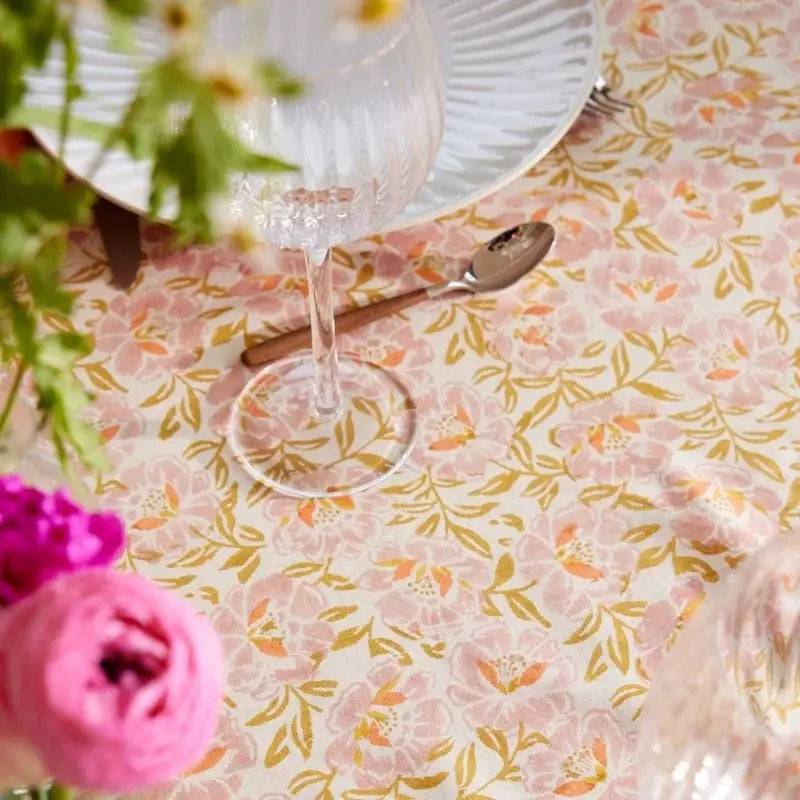 Tischdecke - Petunia Rose: 170x170cm
