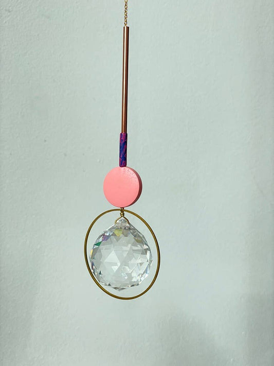 Suncatcher Disc/ Lichtfänger / Fensterkristall / Prisma