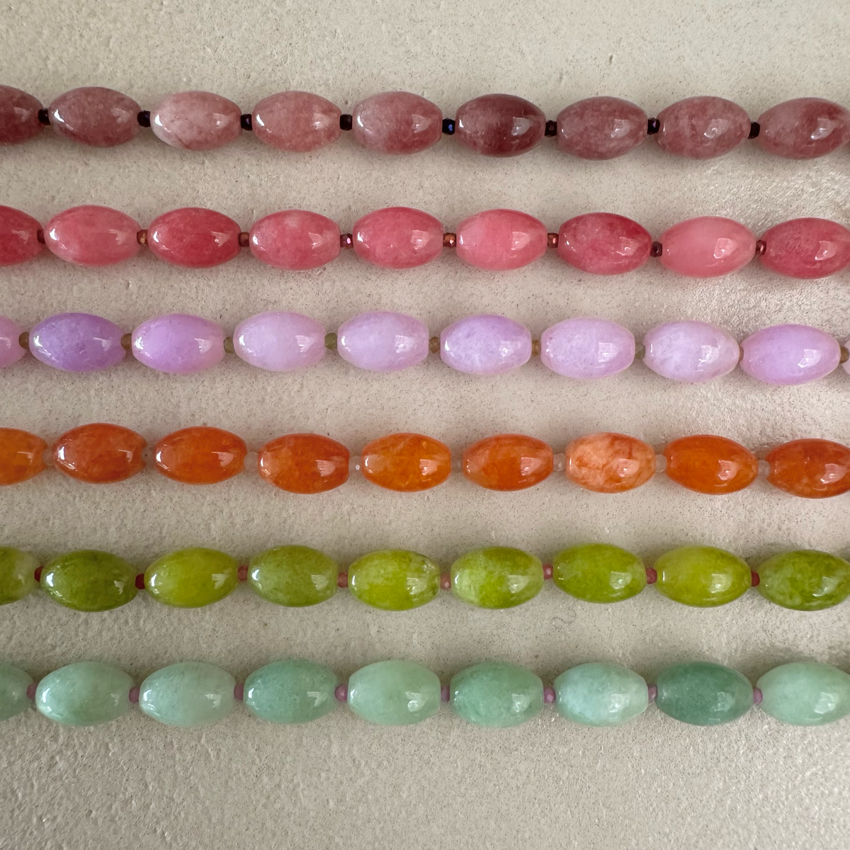 Collier Noée - Pflaume