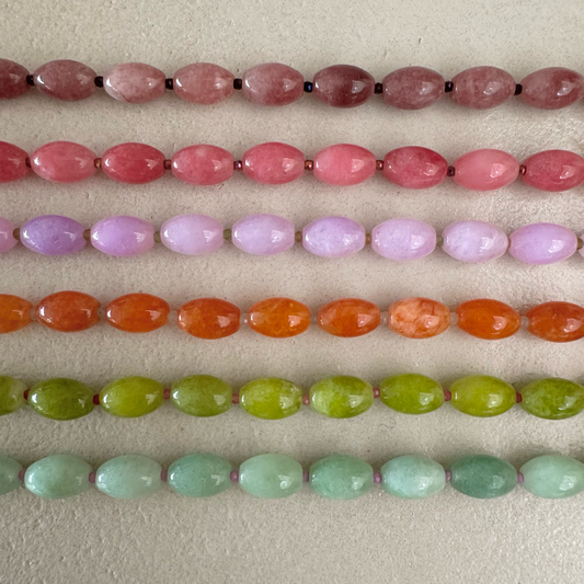 Collier Noée - Pflaume