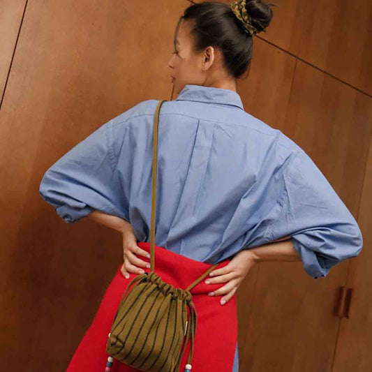 BILLIE TENNIS TASCHE SCHWARZ / OLIVE