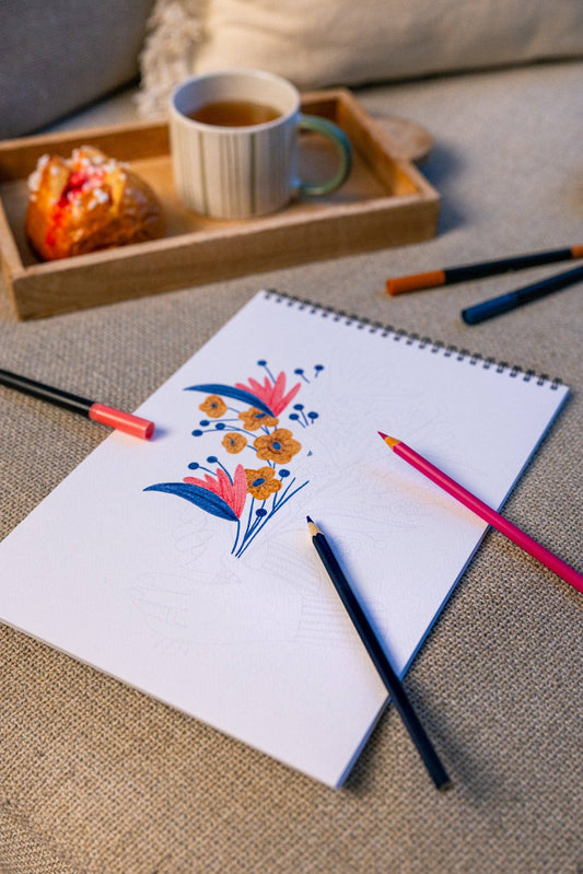 Malbuch A4 - In deinen Händen