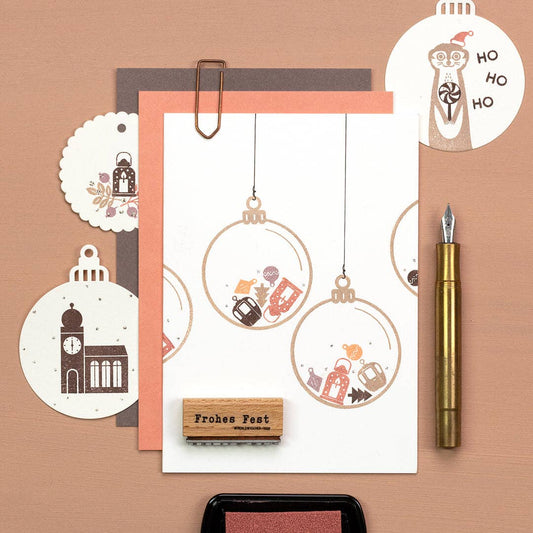 Stempelkissen | Beige mini