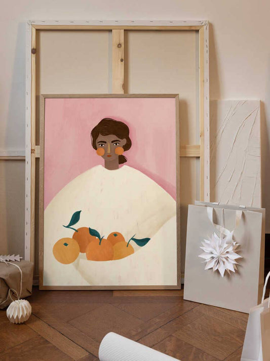 Die Frau mit den Orangen Bild