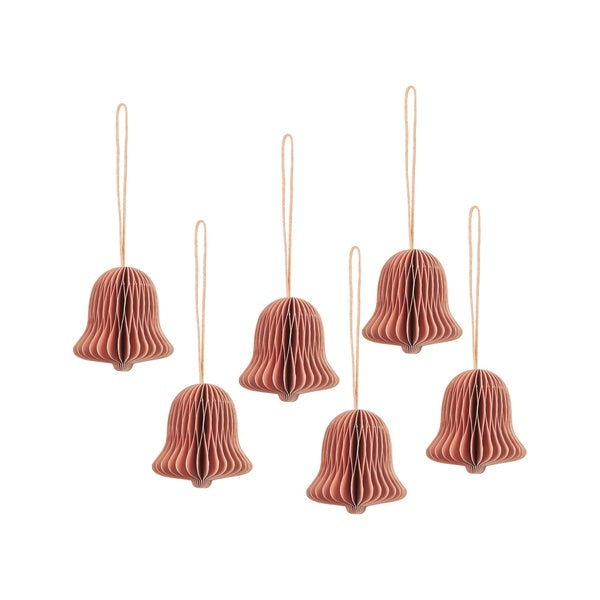 Chime Bell Christbaumschmuck Pink