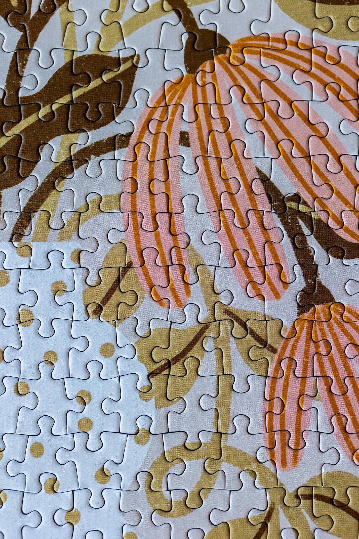 Myosotis- & Kapuzinerkresse-Puzzle mit 500 Teilen