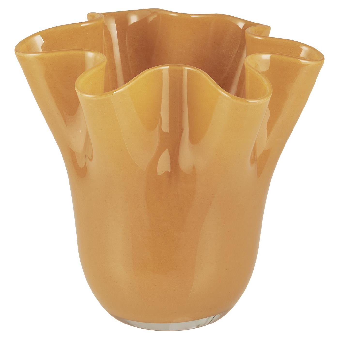 Vase Glas Gold
