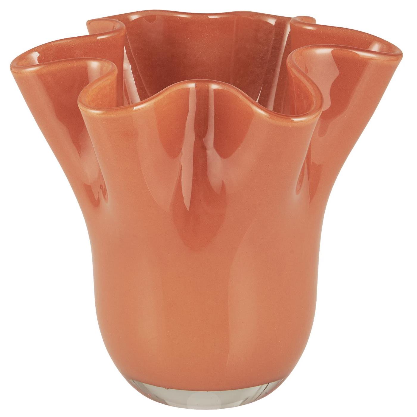 Vase Glas Rot