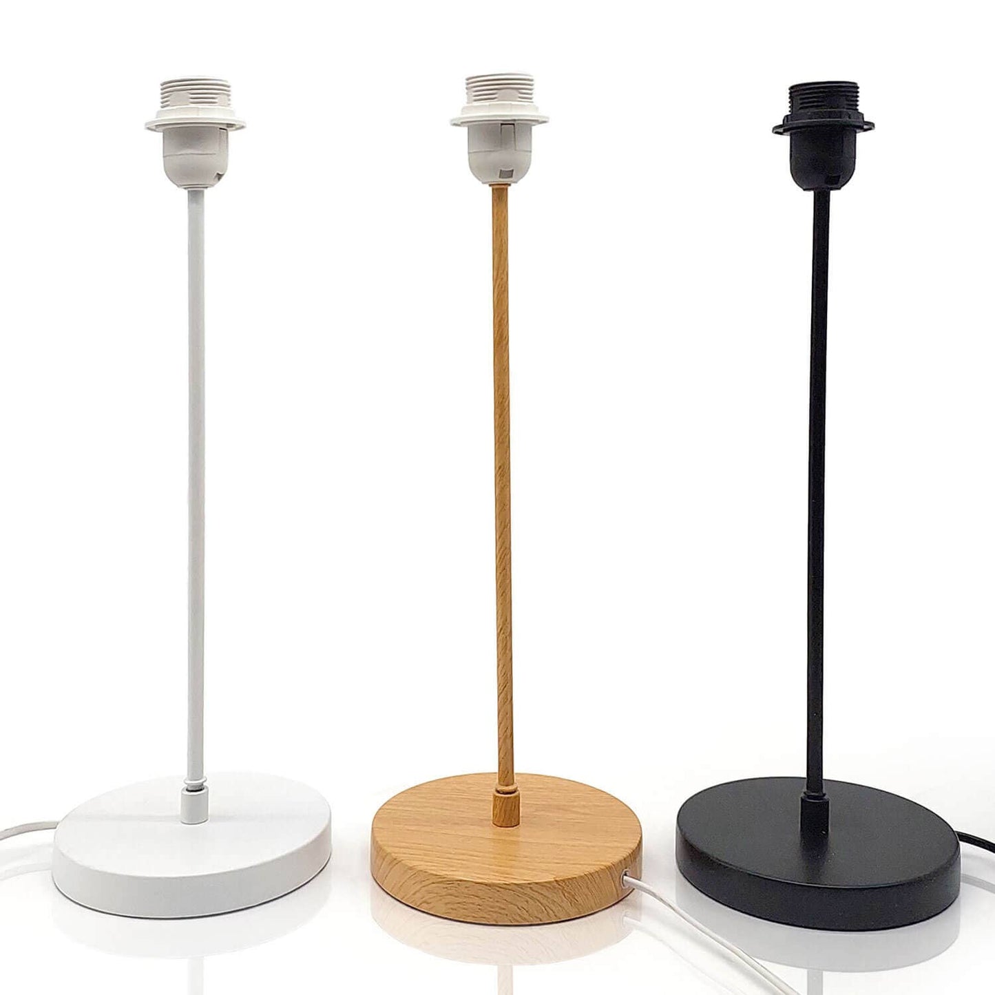 Starlightz table stand Lampenfuß M, Holzoptik