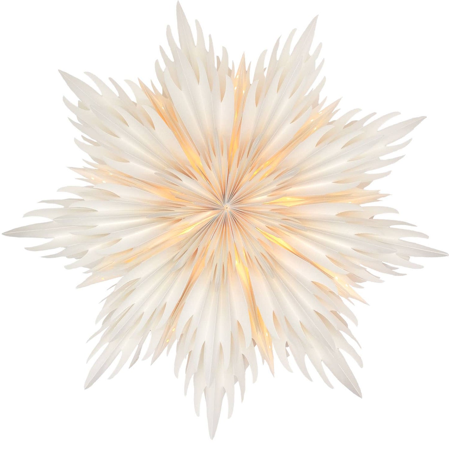 Stella-Rosalia, Papier weiß 40 cm