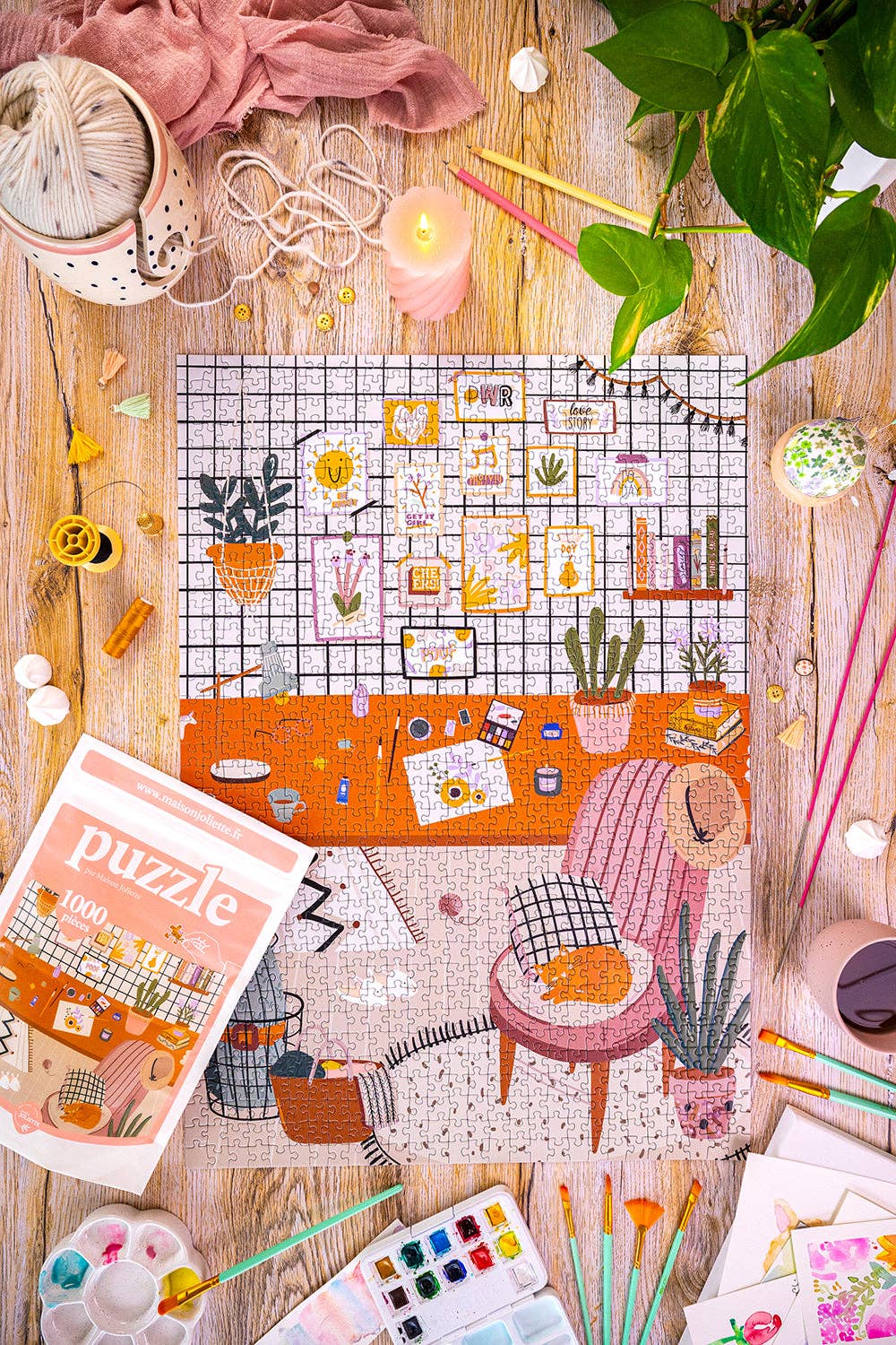 1000-teiliges Puzzle „The Workshop“