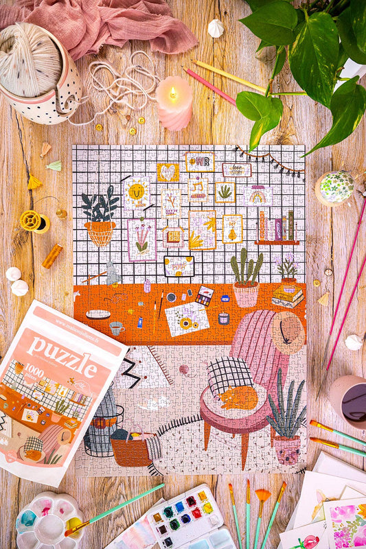 1000-teiliges Puzzle „The Workshop“