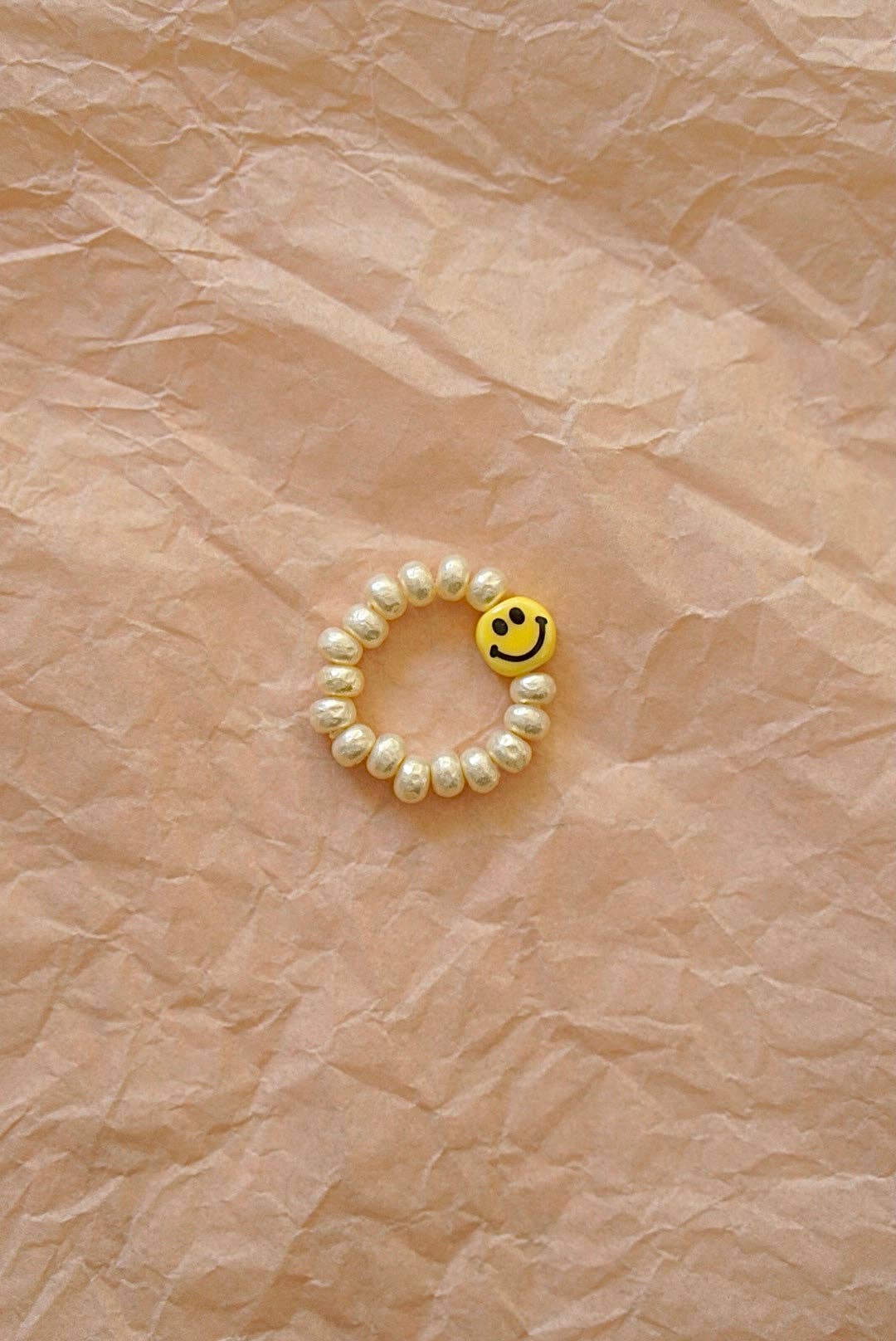 BLING tings - Happy pearly ring