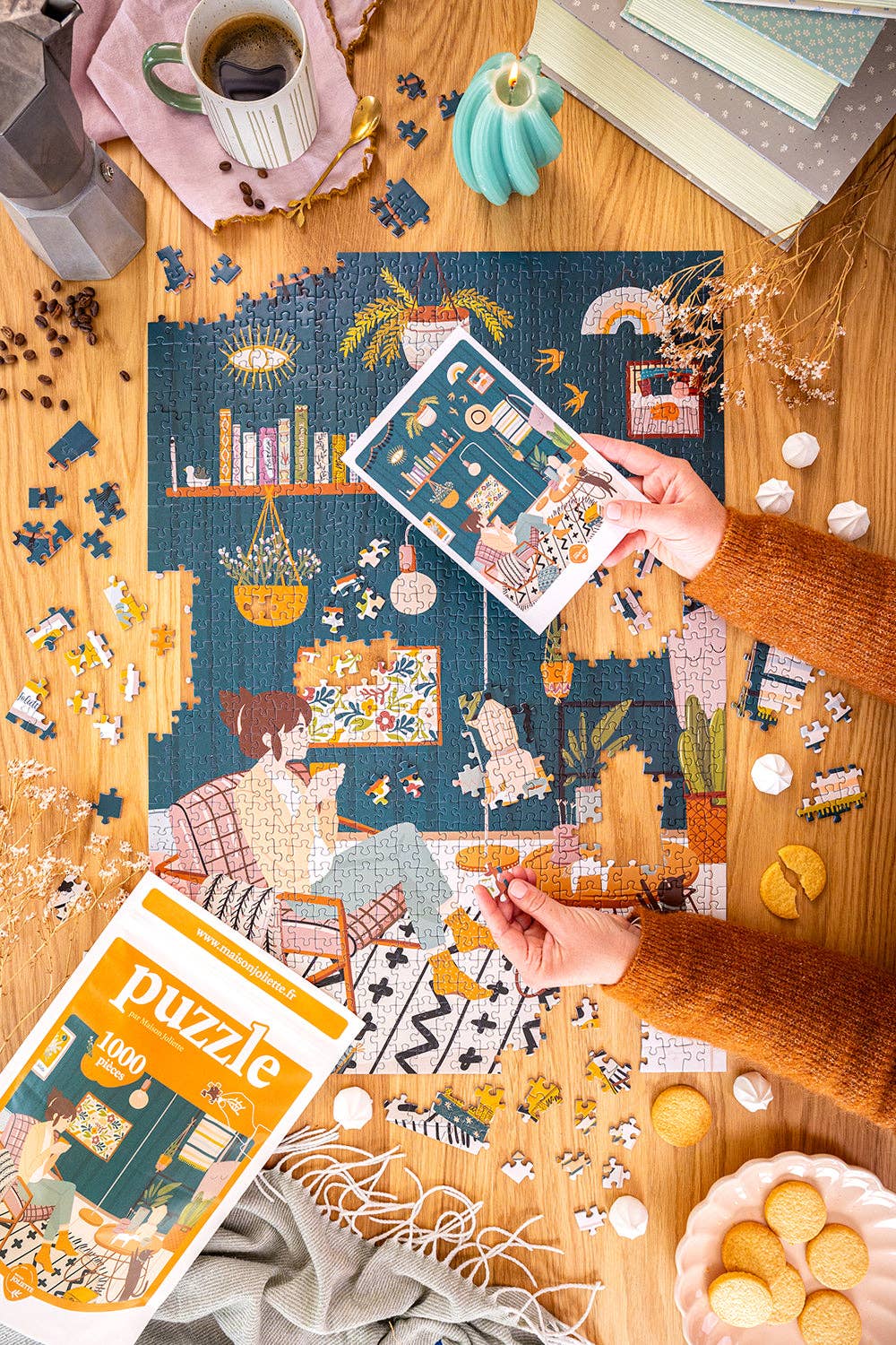 Maison Joliette Puzzle mit 1000 Teilen
