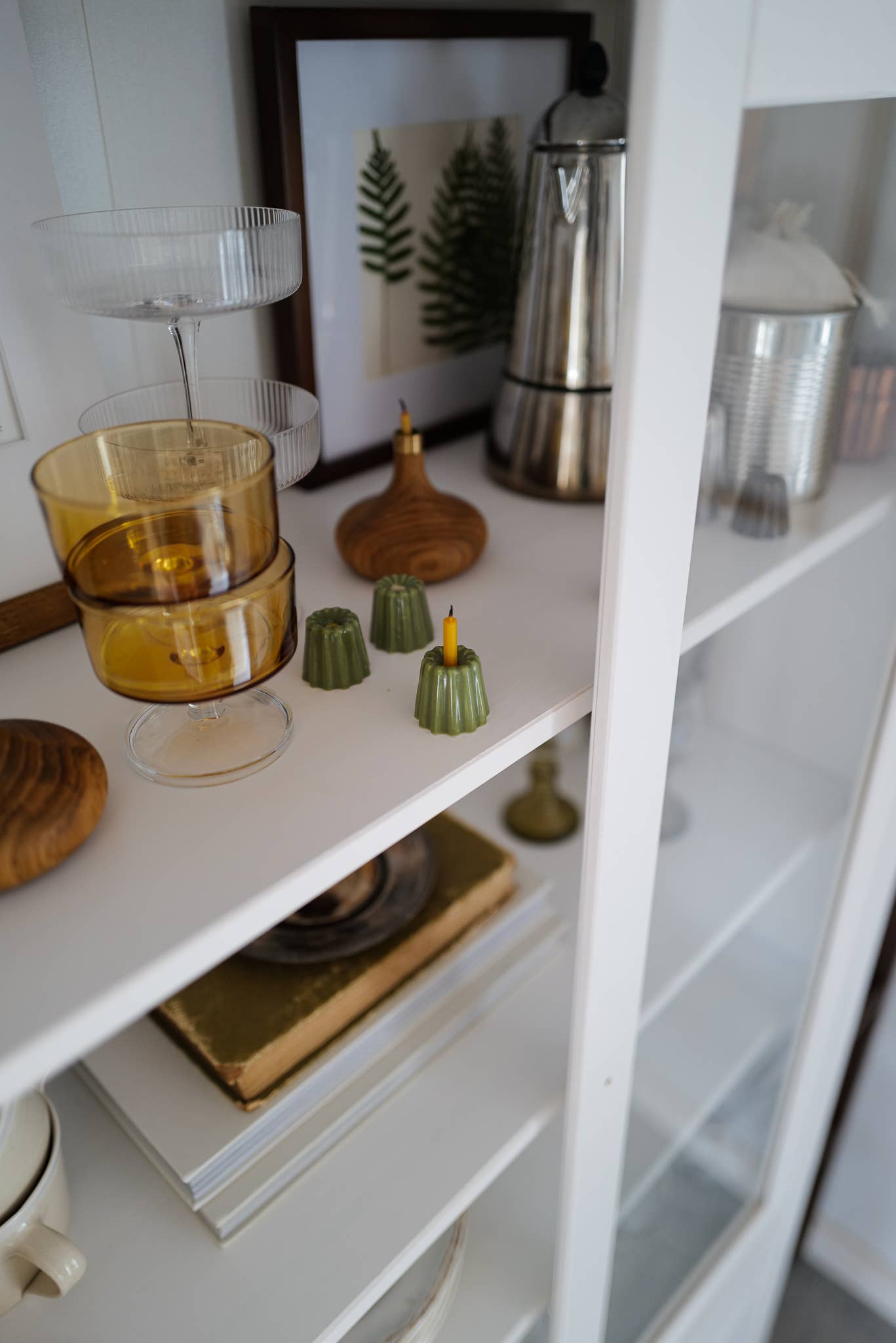 Kerzenhalter aus Porzellan