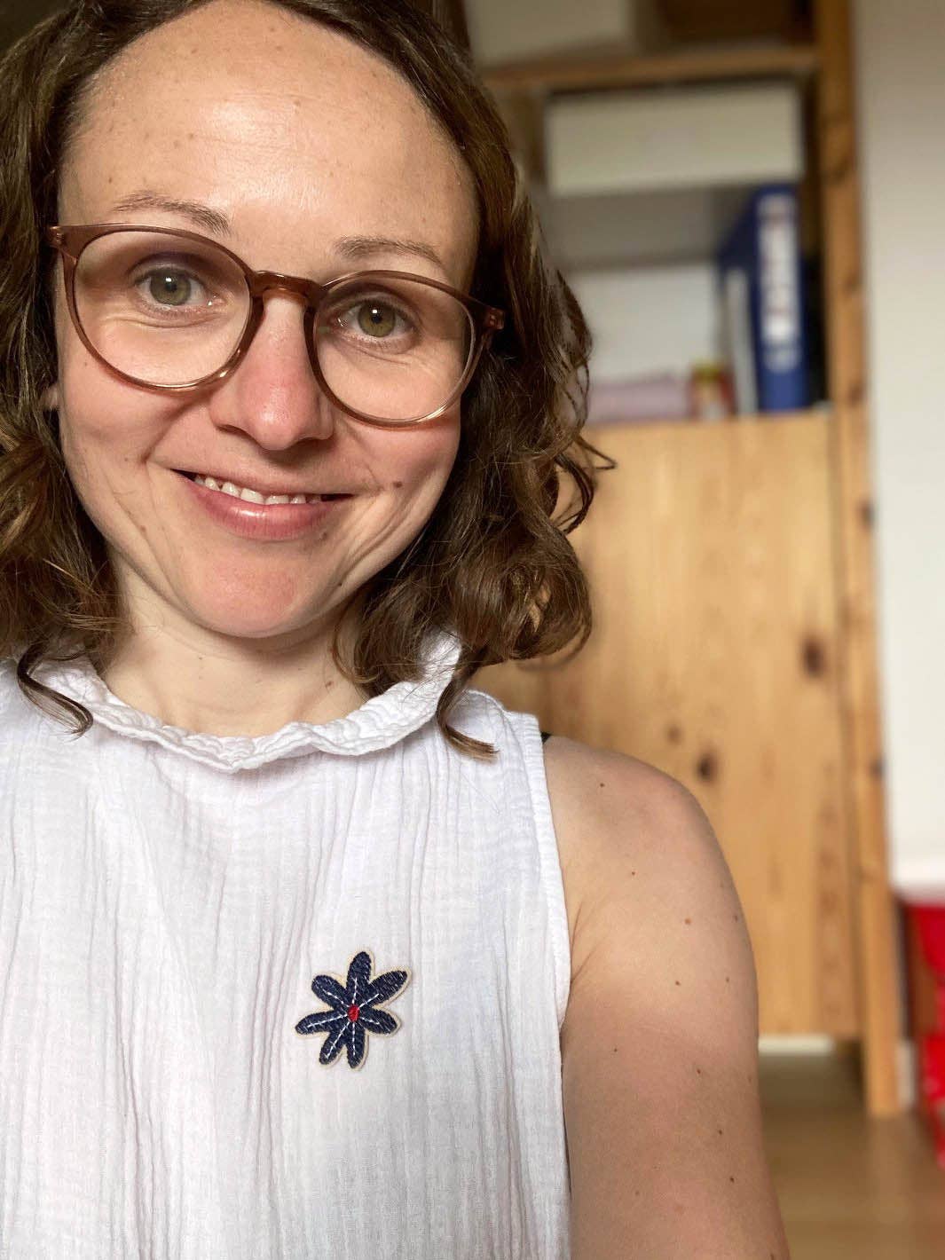 Aufnäher SET "kleine bunte Blumen" | Bügelflicken